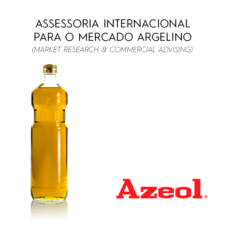imagem de uma garrafa de azeite da AZEOL com o título do projeto respetivo